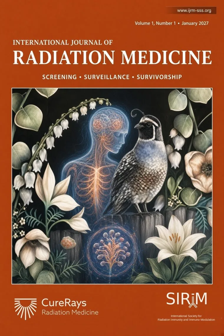 Cover of the International Journal of Radiation Medicine, Volume 1, Number 1, January 2027